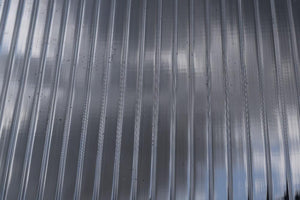 10mm Polycarbonate Roofing Sheet Clear Various Size 10 Year Warranty Double Side UV Protection